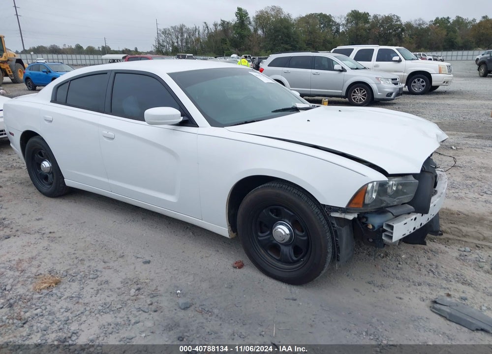 2014 DODGE CHARGER POLICE VIN: 2C3CDXAG0EH193571