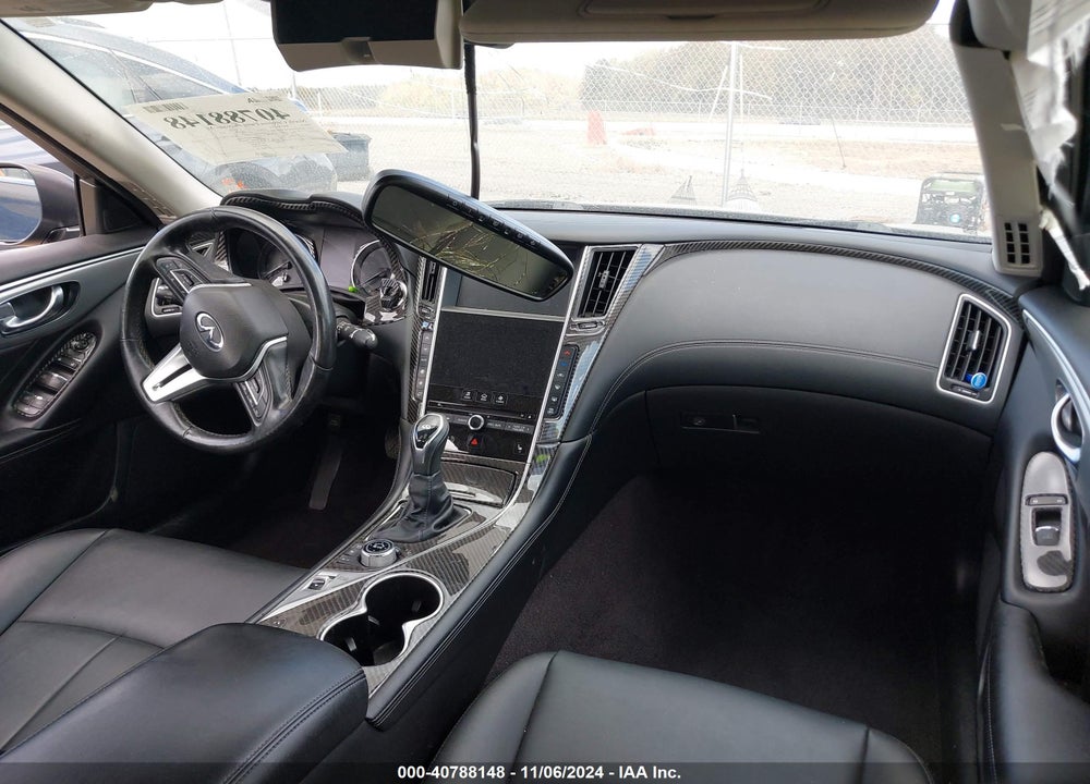 2019 INFINITI Q50 3.0T LUXE VIN: JN1EV7ARXKM591546