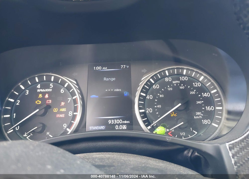 2019 INFINITI Q50 3.0T LUXE VIN: JN1EV7ARXKM591546