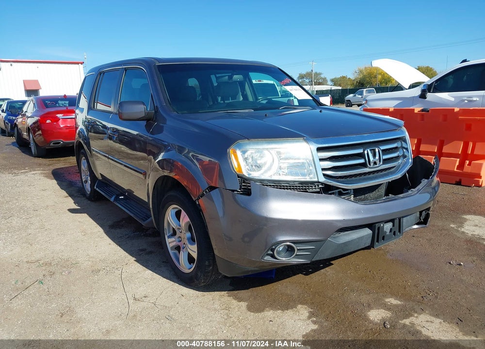 2014 HONDA PILOT EX-L VIN: 5FNYF4H51EB034403