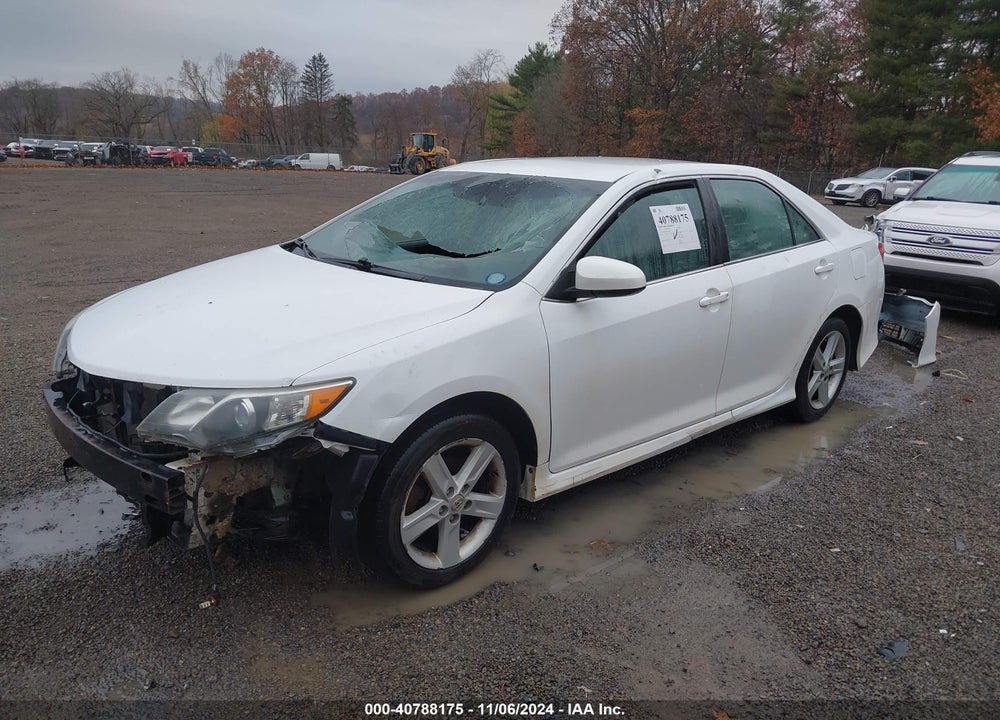 2012 TOYOTA CAMRY SE VIN: 4T1BF1FK8CU585778