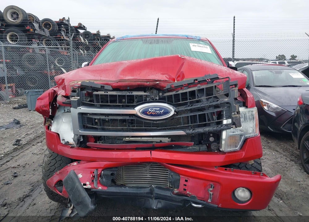 2012 FORD F-150 PLATINUM VIN: 1FTFW1ET6CFC30905