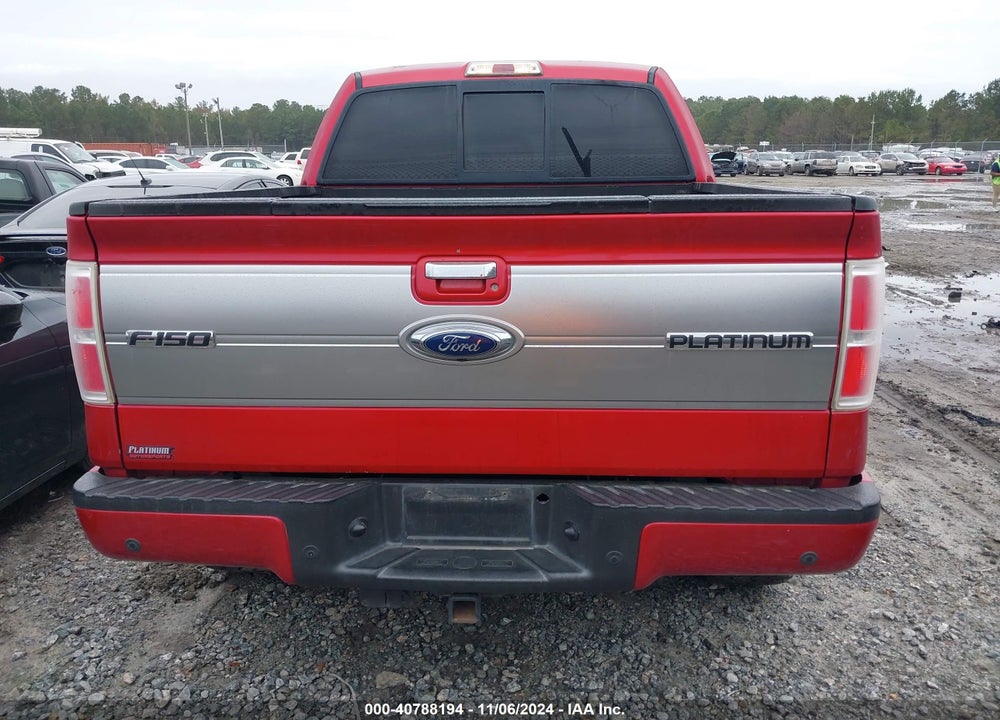 2012 FORD F-150 PLATINUM VIN: 1FTFW1ET6CFC30905