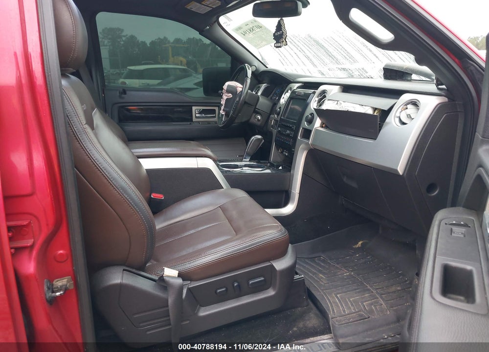 2012 FORD F-150 PLATINUM VIN: 1FTFW1ET6CFC30905