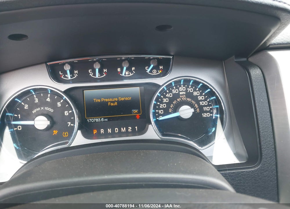 2012 FORD F-150 PLATINUM VIN: 1FTFW1ET6CFC30905