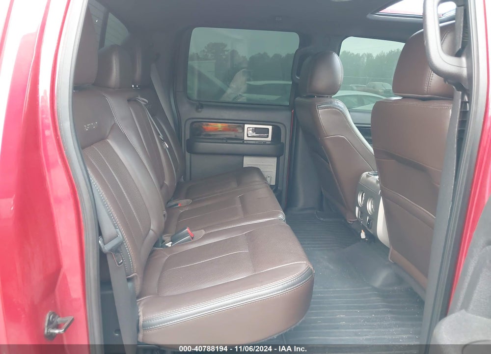 2012 FORD F-150 PLATINUM VIN: 1FTFW1ET6CFC30905
