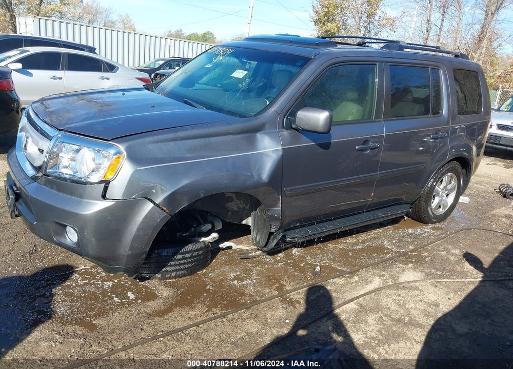 2010 HONDA PILOT EX-L VIN: 5FNYF4H56AB024864