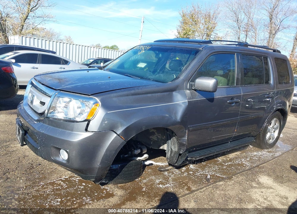 2010 HONDA PILOT EX-L VIN: 5FNYF4H56AB024864