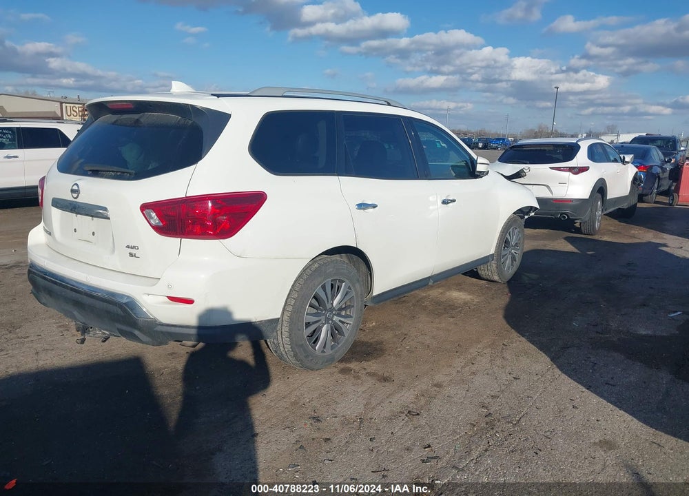 2019 NISSAN PATHFINDER SL VIN: 5N1DR2MM6KC608327