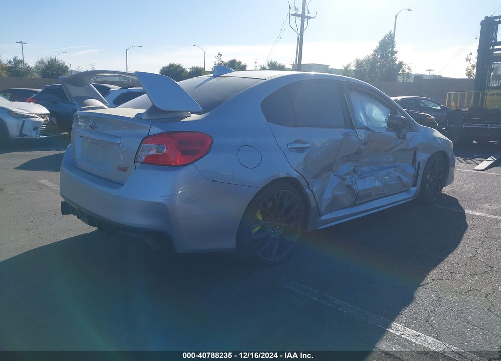 2018 SUBARU WRX STI VIN: JF1VA2N62J9824693