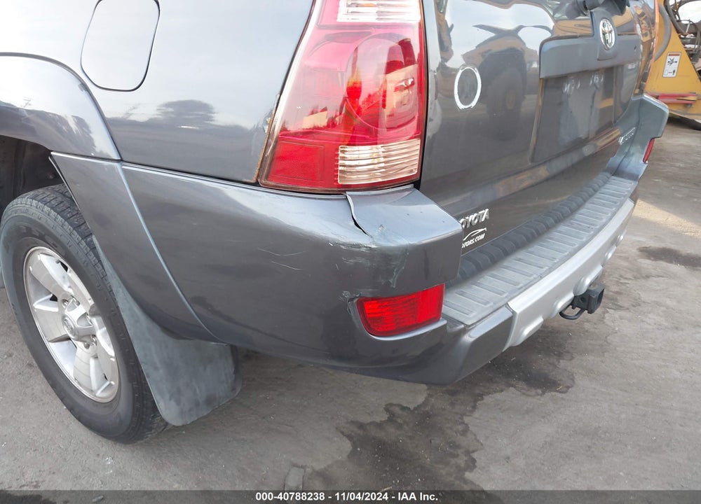 2004 TOYOTA 4RUNNER LIMITED V6 VIN: JTEZU17R140035623
