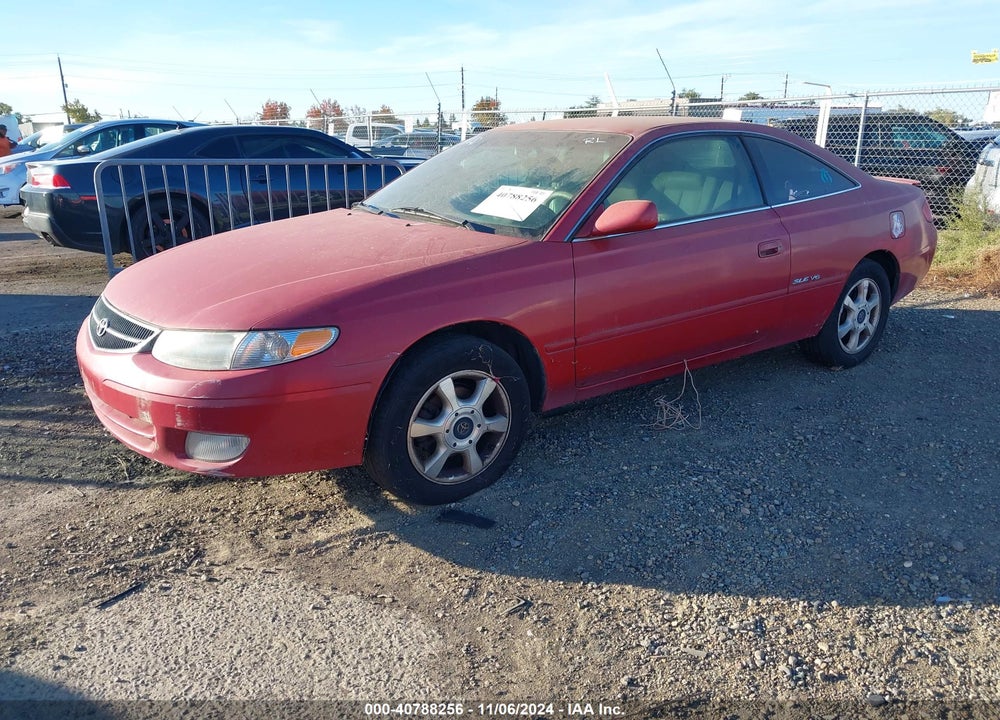 1999 TOYOTA CAMRY SOLARA SLE VIN: 2T1CF22P1XC127874