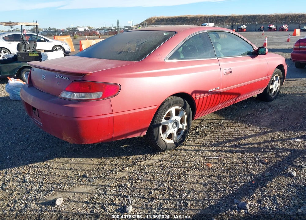 1999 TOYOTA CAMRY SOLARA SLE VIN: 2T1CF22P1XC127874