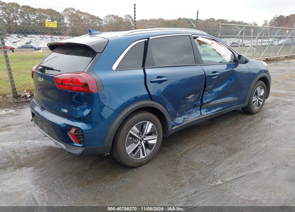 2022 KIA NIRO LXS VIN: KNDCB3LCXN5548550