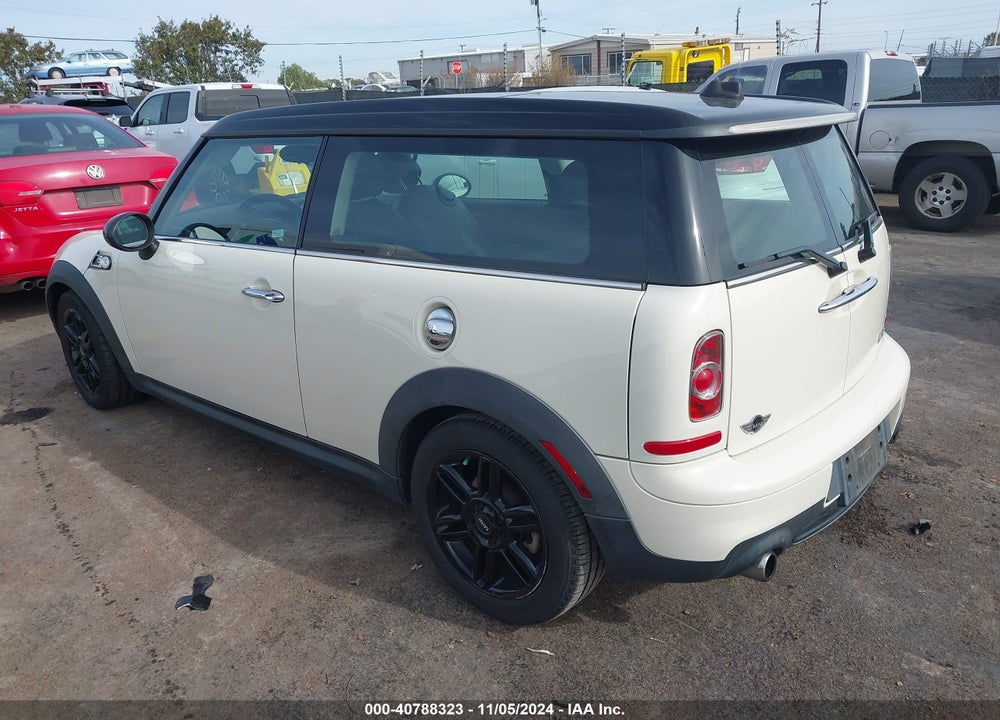 2012 MINI COOPER S CLUBMAN VIN: WMWZG3C58CTY38529