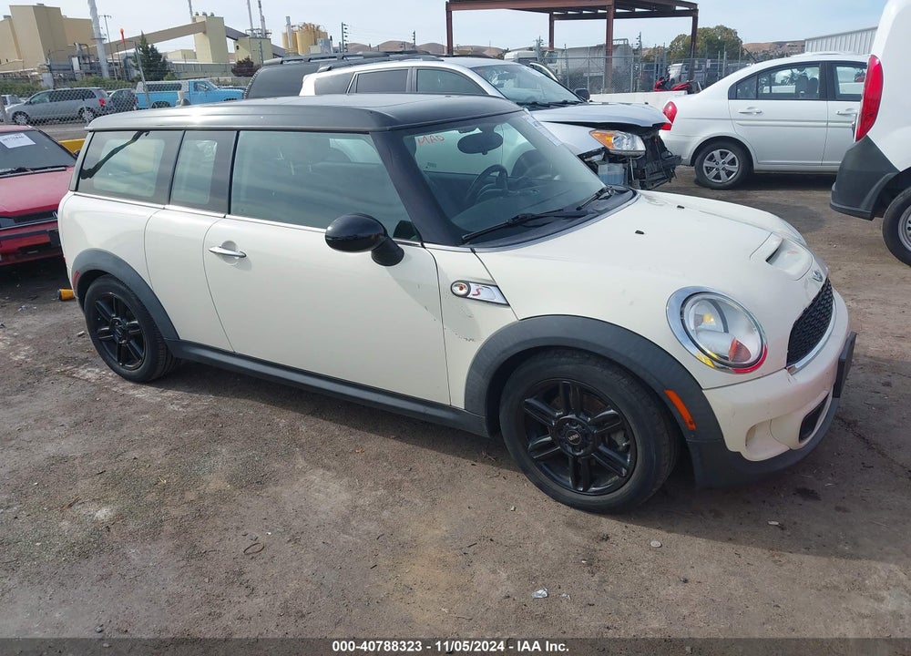 2012 MINI COOPER S CLUBMAN VIN: WMWZG3C58CTY38529