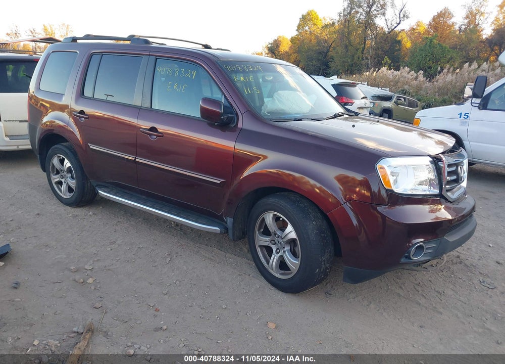 2012 HONDA PILOT EX-L VIN: 5FNYF4H50CB018853