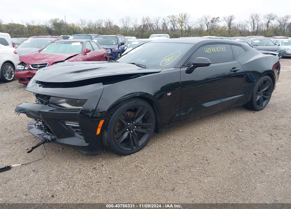 2018 CHEVROLET CAMARO 2SS VIN: 1G1FH1R78J0164485
