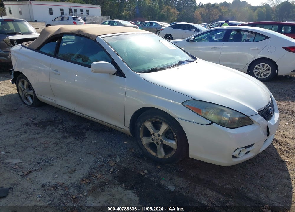 2007 TOYOTA CAMRY SOLARA SLE VIN: 4T1FA38P17U123119