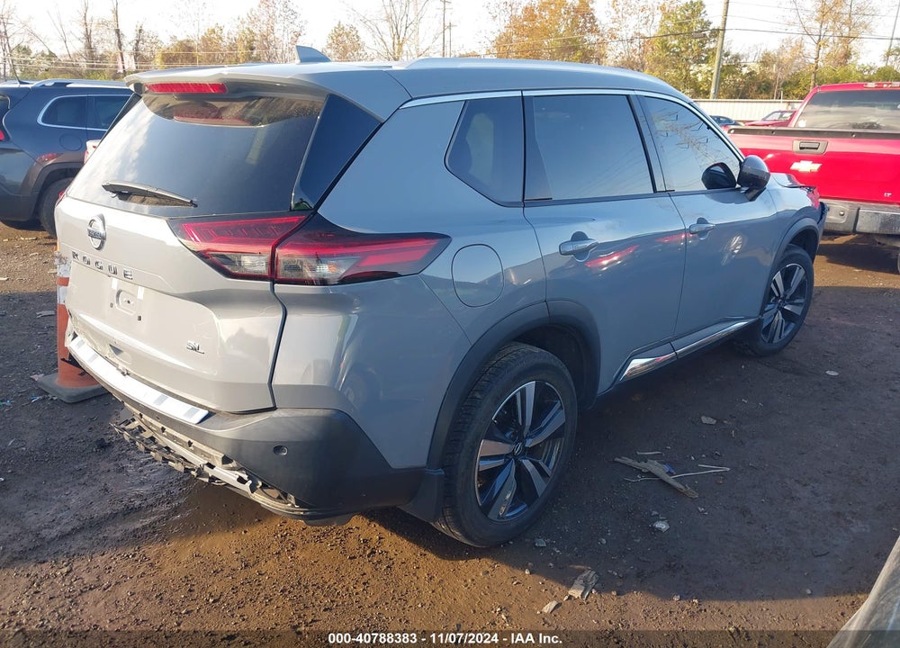 2021 NISSAN ROGUE SL FWD VIN: 5N1AT3CA9MC727087