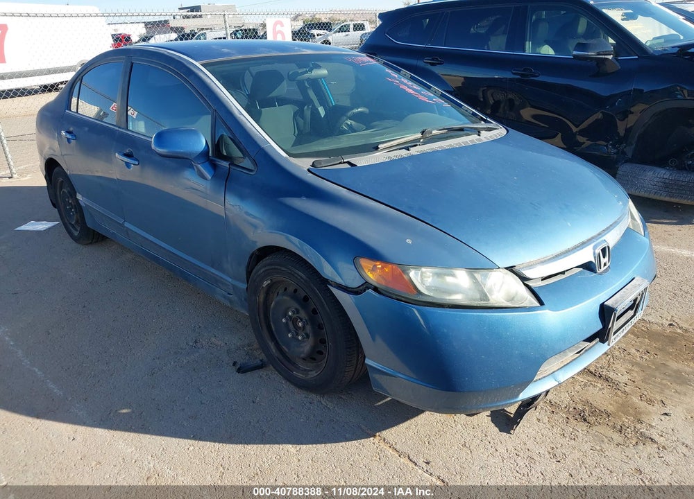 2008 HONDA CIVIC LX VIN: 1HGFA16518L021998