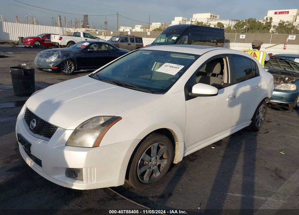 2012 NISSAN SENTRA 2.0 SR VIN: 3N1AB6AP3CL605217