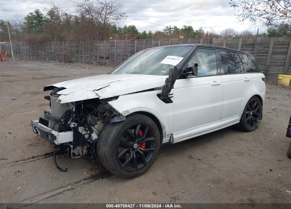 2018 LAND ROVER RANGE ROVER SPORT SVR VIN: SALWZ2SEXJA185523