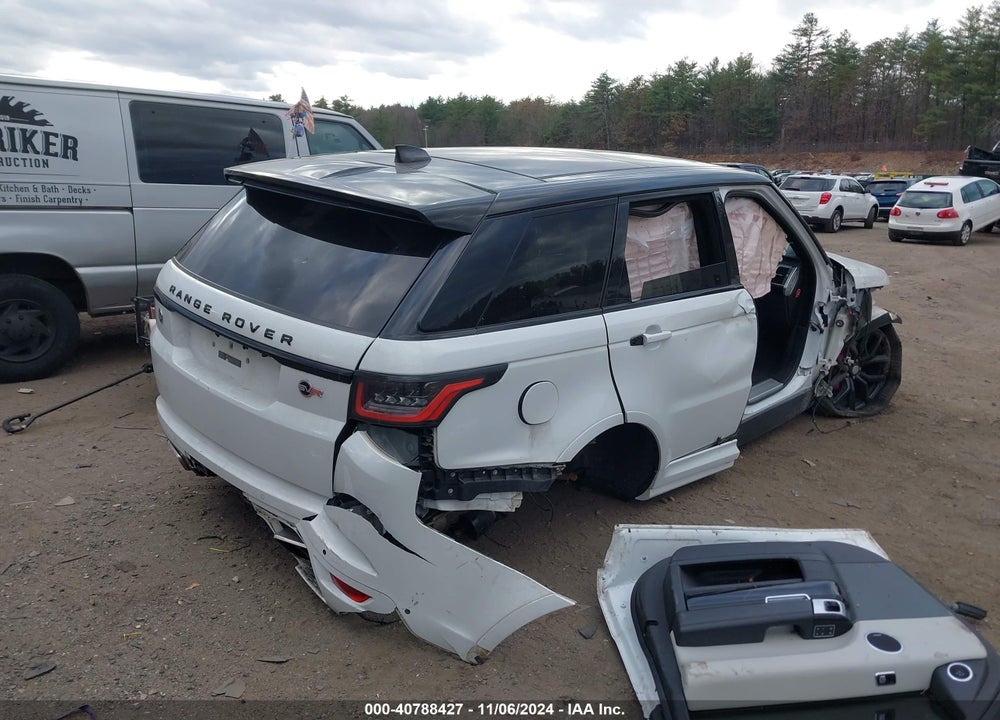 2018 LAND ROVER RANGE ROVER SPORT SVR VIN: SALWZ2SEXJA185523