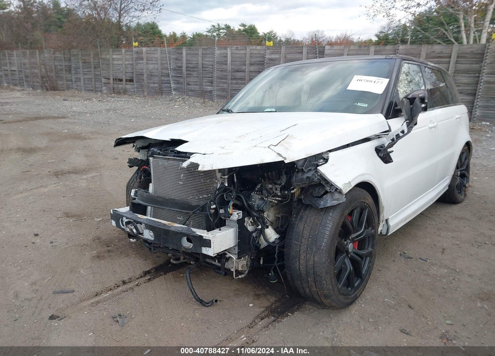 2018 LAND ROVER RANGE ROVER SPORT SVR VIN: SALWZ2SEXJA185523