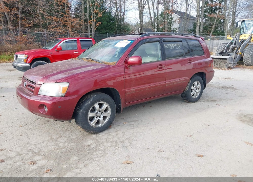 2007 TOYOTA HIGHLANDER V6 VIN: JTEDP21A270139259