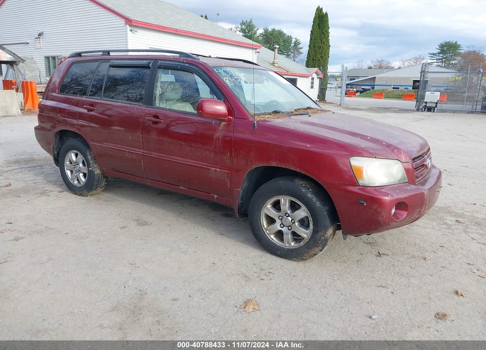2007 TOYOTA HIGHLANDER V6 VIN: JTEDP21A270139259