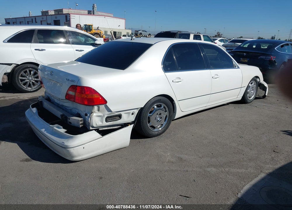 2002 LEXUS LS 430 VIN: JTHBN30F920092100