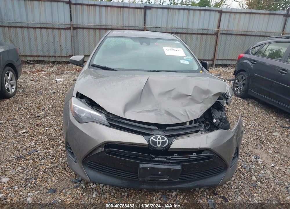 2017 TOYOTA COROLLA LE VIN: 2T1BURHEXHC843755