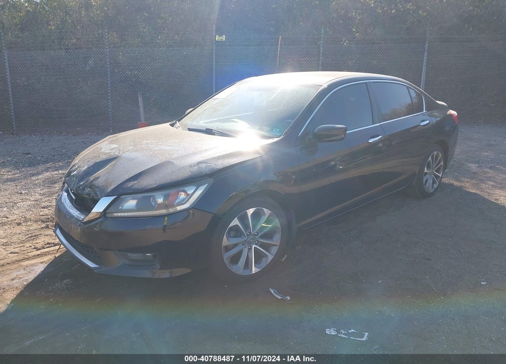 2014 HONDA ACCORD SPORT VIN: 1HGCR2F5XEA283284