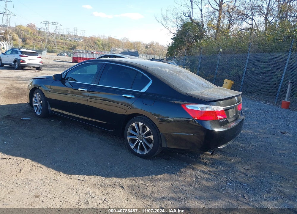 2014 HONDA ACCORD SPORT VIN: 1HGCR2F5XEA283284