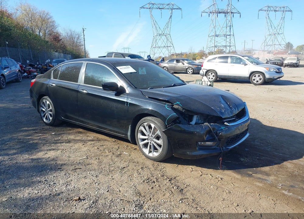 2014 HONDA ACCORD SPORT VIN: 1HGCR2F5XEA283284