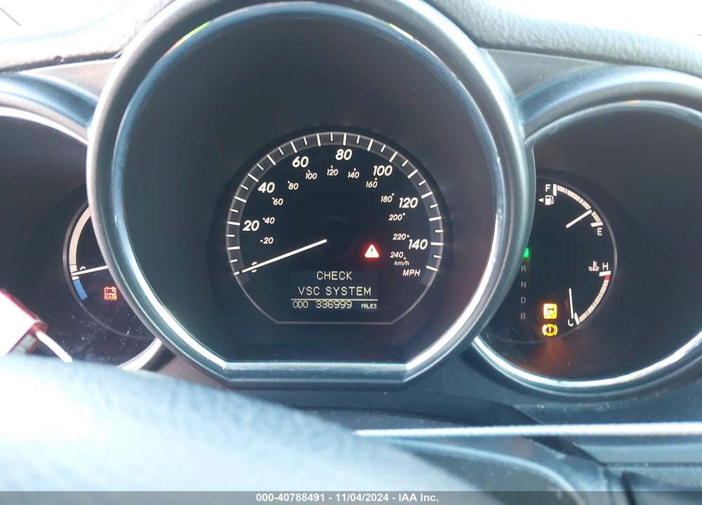 2007 LEXUS RX 400H VIN: JTJHW31U872012574
