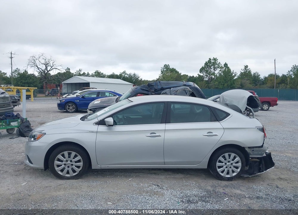 2019 NISSAN SENTRA S VIN: 3N1AB7AP6KY354992