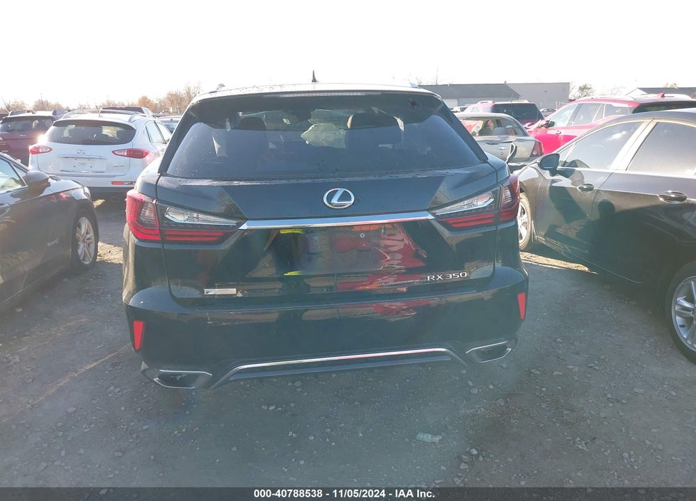 2018 LEXUS RX 350 F-SPORT VIN: 2T2BZMCA6JC151860