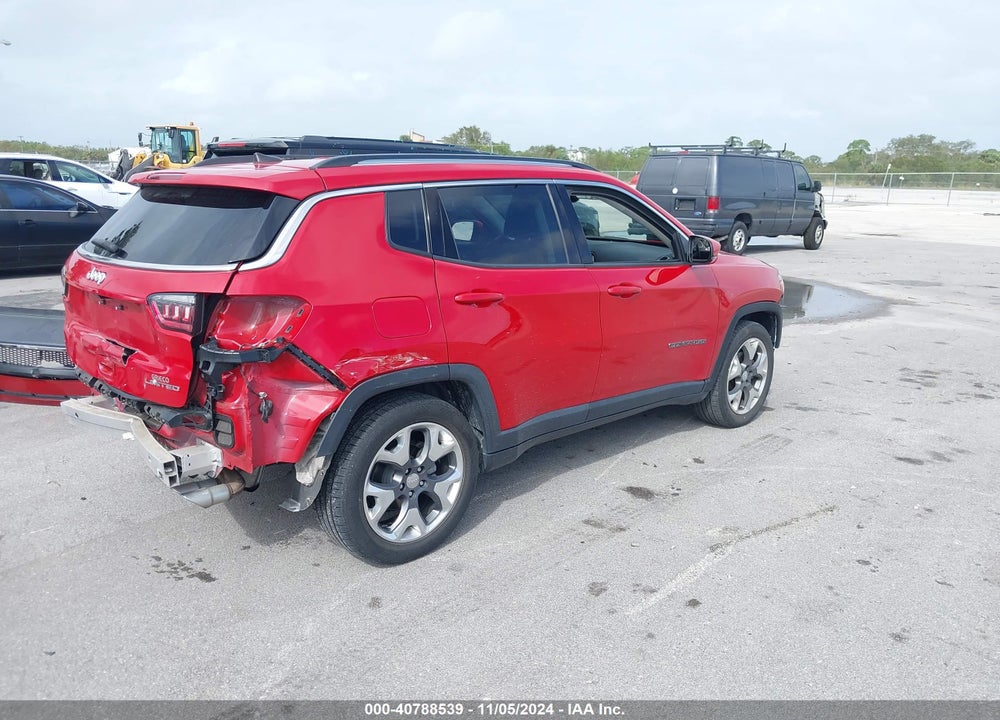 2021 JEEP COMPASS LIMITED FWD VIN: 3C4NJCCB6MT526370