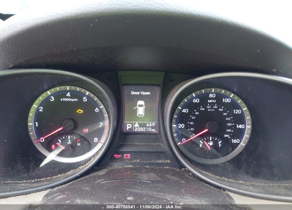 2013 HYUNDAI SANTA FE SPORT VIN: 5XYZUDLB8DG009383
