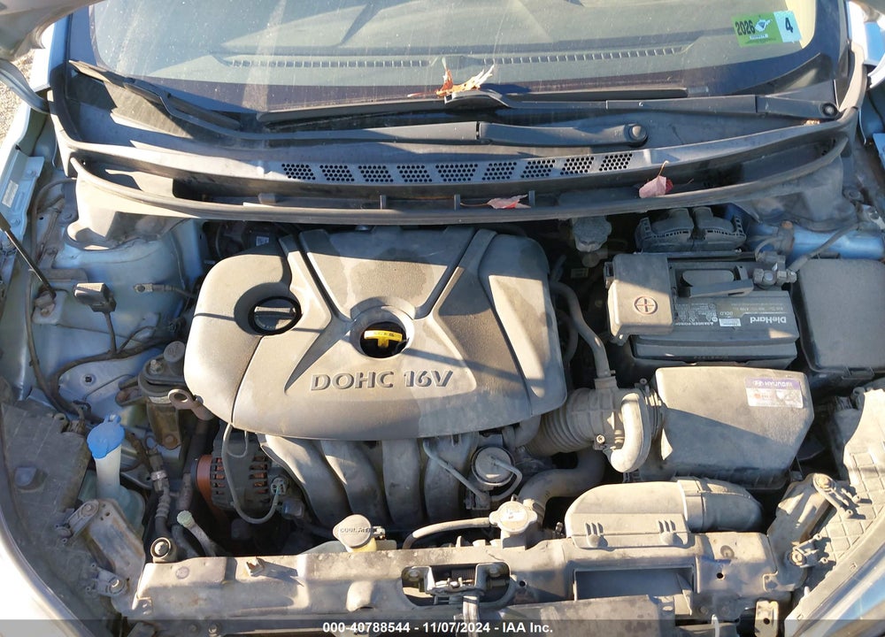 2013 HYUNDAI ELANTRA GLS VIN: KMHDH4AE0DU611944