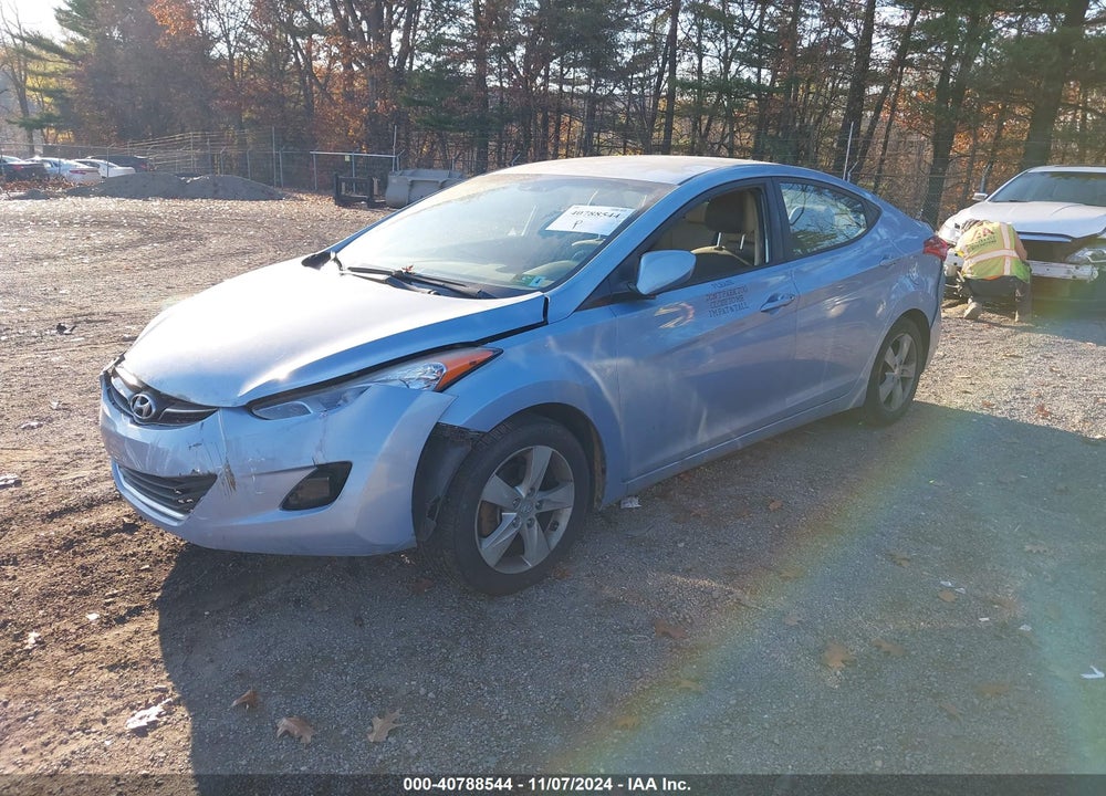 2013 HYUNDAI ELANTRA GLS VIN: KMHDH4AE0DU611944