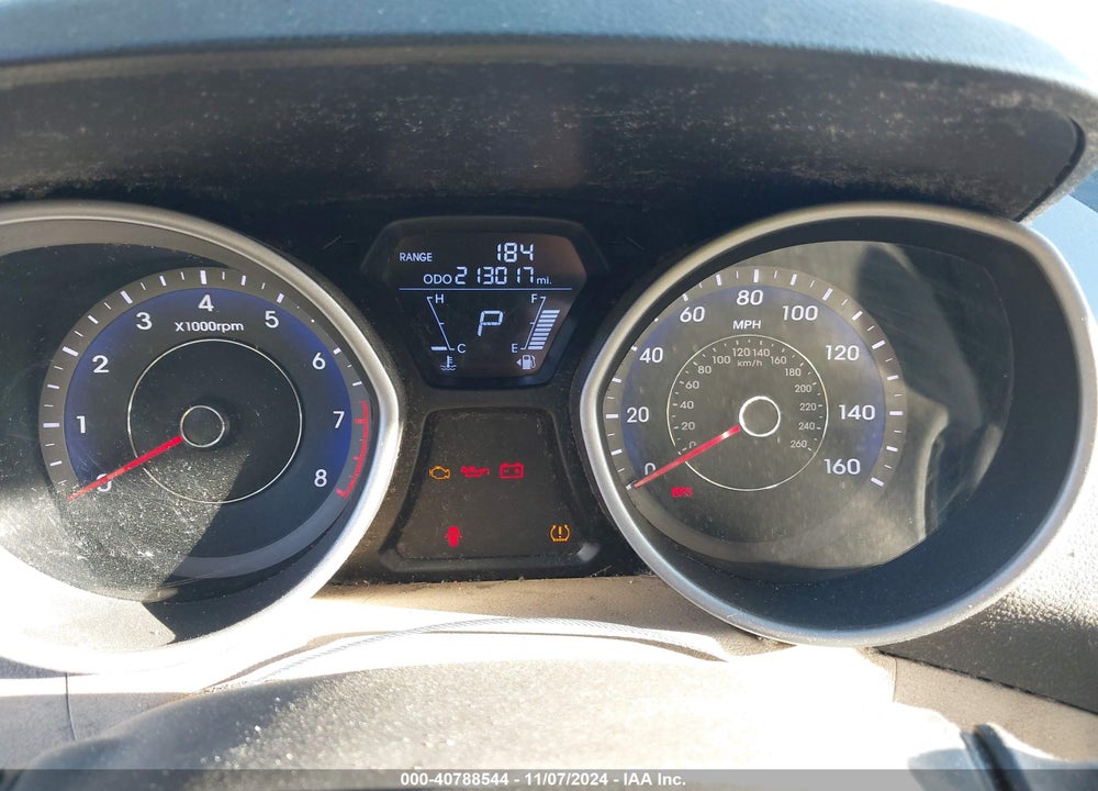 2013 HYUNDAI ELANTRA GLS VIN: KMHDH4AE0DU611944