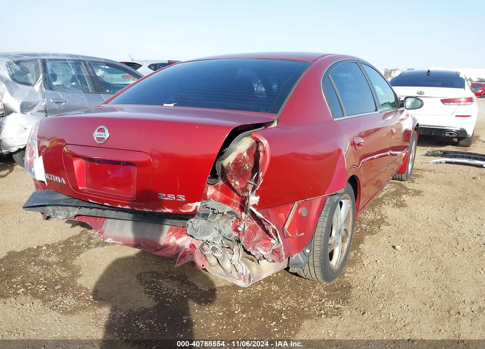 2005 NISSAN ALTIMA 2.5 S VIN: 1N4AL11D95N427034