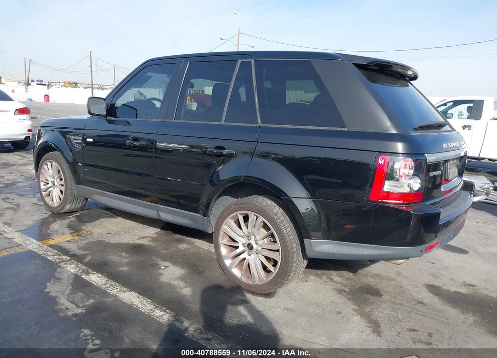 2012 LAND ROVER RANGE ROVER SPORT HSE VIN: SALSK2D44CA755526