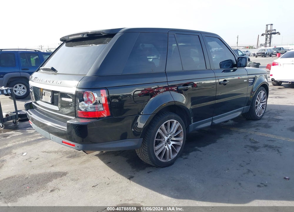 2012 LAND ROVER RANGE ROVER SPORT HSE VIN: SALSK2D44CA755526