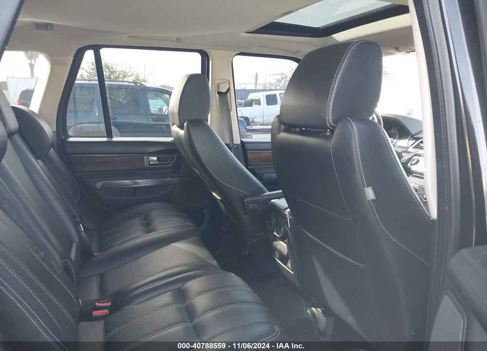 2012 LAND ROVER RANGE ROVER SPORT HSE VIN: SALSK2D44CA755526