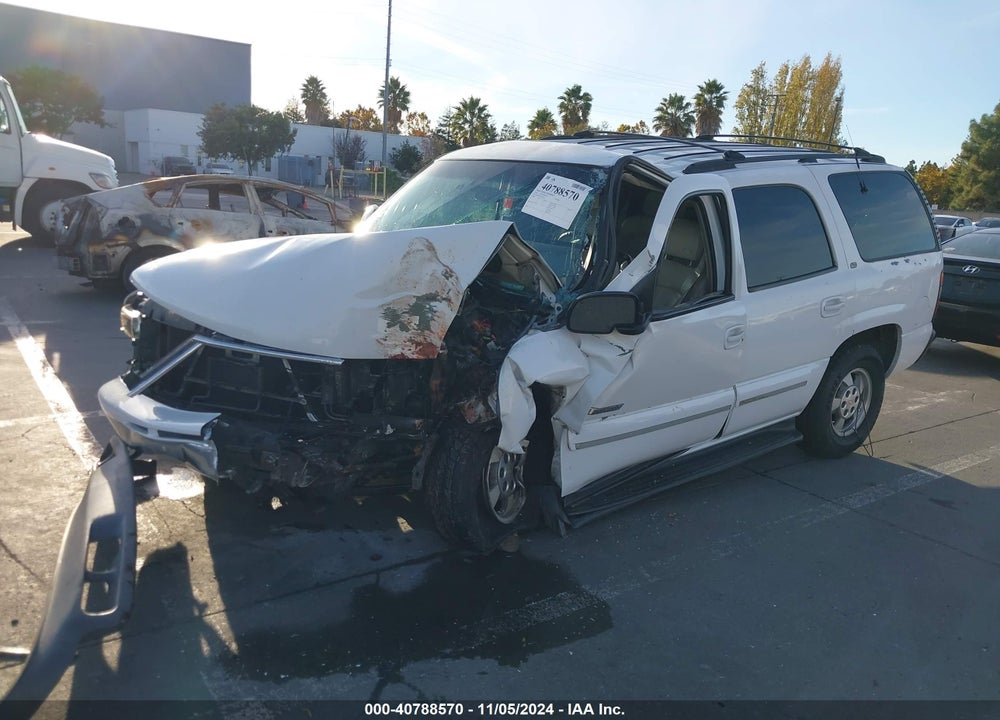 2001 CHEVROLET TAHOE LT VIN: 1GNEK13TX1J244592