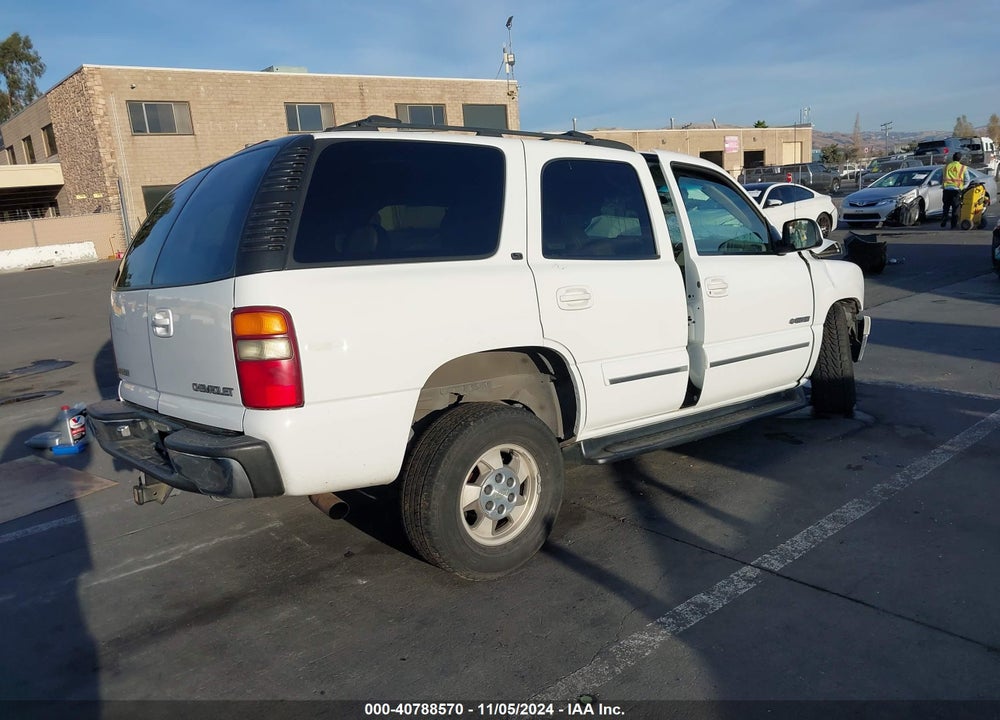 2001 CHEVROLET TAHOE LT VIN: 1GNEK13TX1J244592